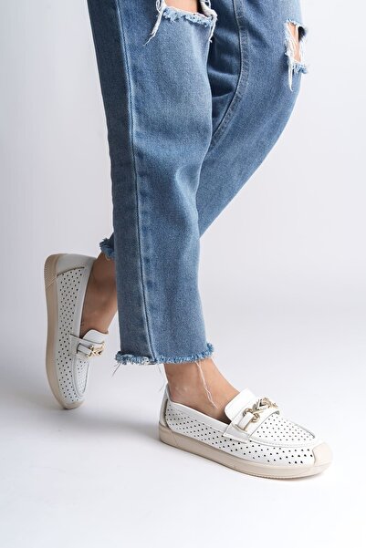 Zapatos Lily Laceless Orthopedic Comfortable Sole Heart Patterned Women's Bal...