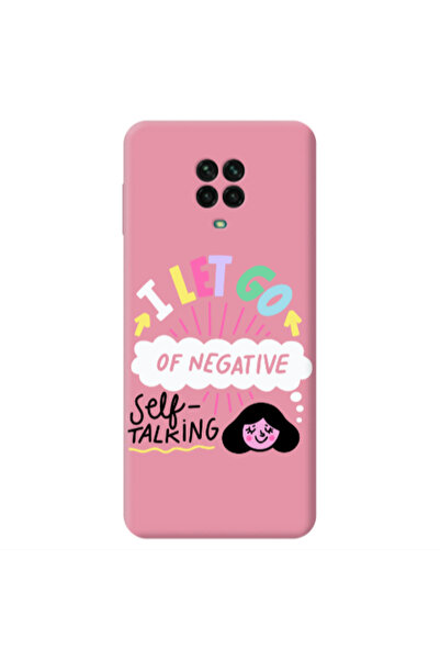 Other Xiaomi Redmi Note 9 Pro Let go Self talking Pink Colored Silicone TPU Θήκη