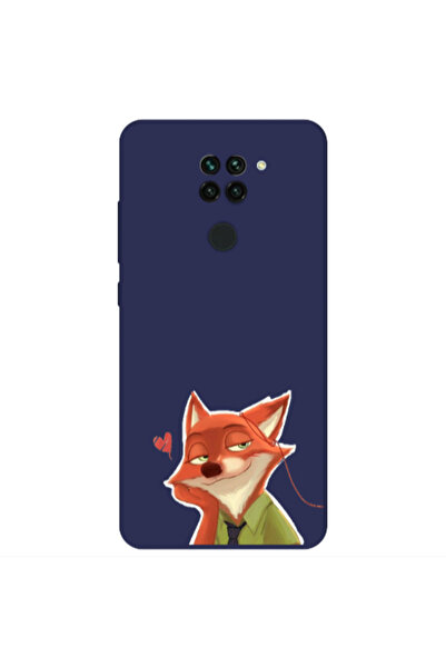 Other Xiaomi Redmi Note 9 Valentines 15 Dark blue Colored Silicone TPU Θήκη