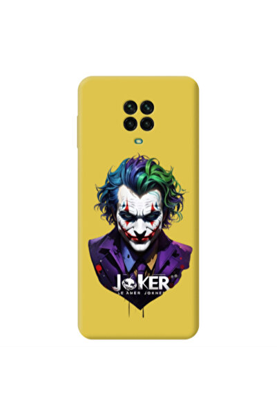 Other Xiaomi Redmi Note 9 Pro Le amer Joker Yellow Colored Silicone TPU Θήκη
