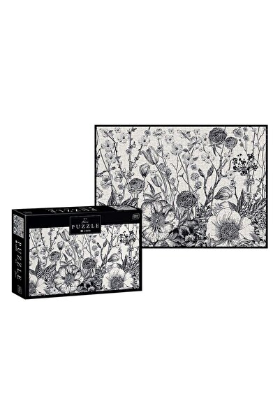 Interdruk Puzzle cu flori, Interdruk, 1000 piese