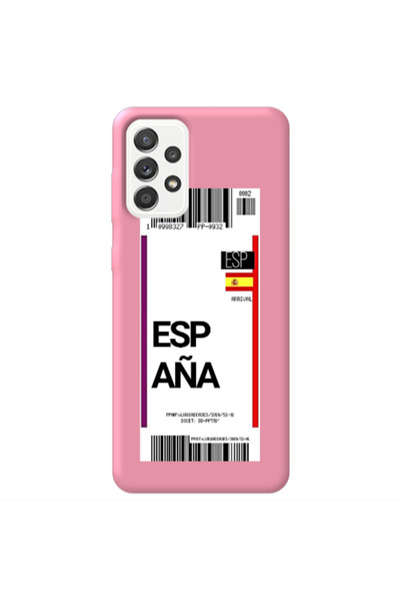 Other Samsung A13 4G Espana Arrival Pink Colored Silicone TPU Θήκη