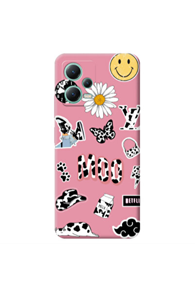 Other Xiaomi Redmi Note 12 Pro 5G Find Yourself 6 Pink Colored Silicone TPU Θήκη