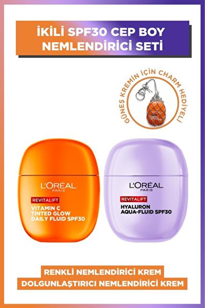 L'Oreal Paris Summer Essentials İkilisi: C Vitamini İçeren Renkli&Hyaluronik ...