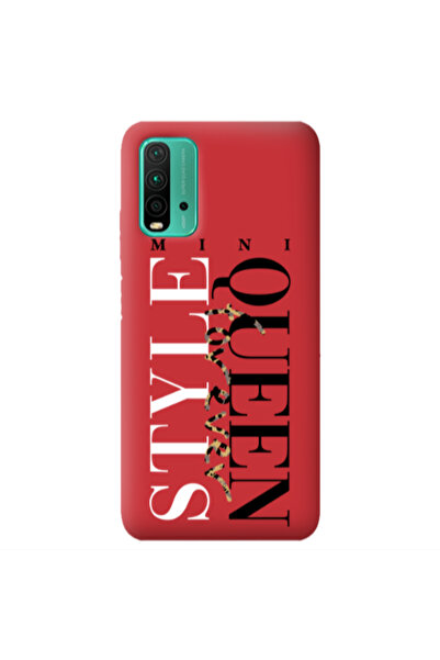 Other Xiaomi Poco M3 Mini Quen Forever Red Colored Silicone TPU Θήκη