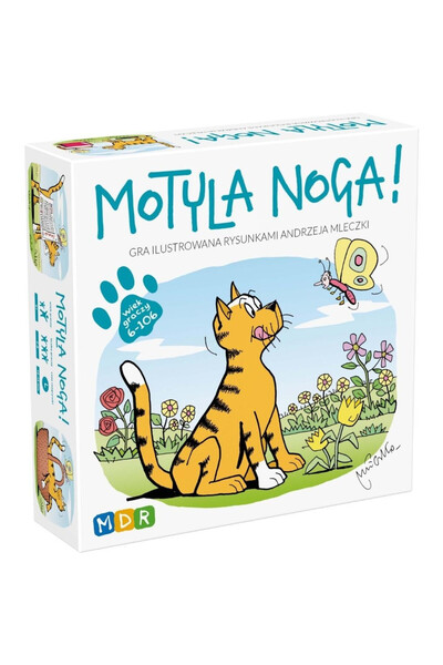 MDR Joc de societate Motyla Noga multicolor 15x16cm set