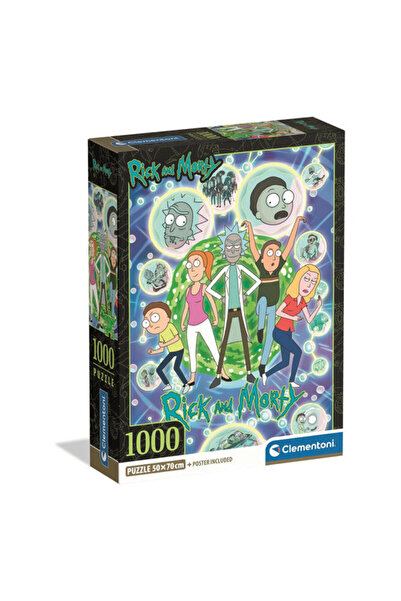 CLEMENTONI 1000 piese puzzle - Rick and Morty (37510)