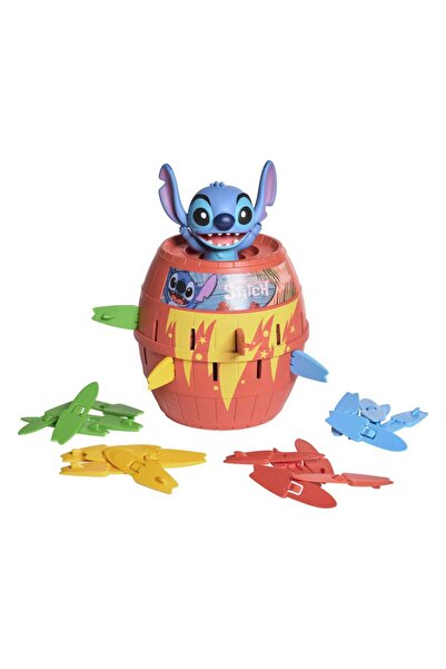 Tomy Joc de societate Lilo & Stitch, TOMY, figurina Stitch, multicolor, 15.5cm