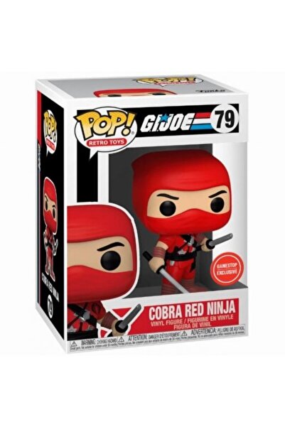Funko Figurina POP! Retro Toys GI Joe Cobra Red Ninja 79, Vinil, Multicolor