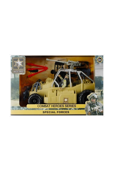 MC Micostore Jucarie masina militara cu soldat si accesorii MegaCreative 4991...