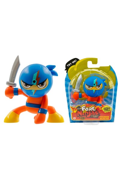 OEM Figurina Fart Ninjas cu sunete, 10 efecte sonore, multicolor