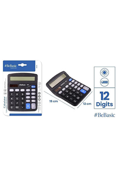 OEM Calculator BeBasic solar MP Hârtie principală în blister