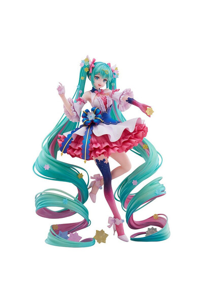 OEM Figurina PVC Hatsune Miku 1/7 Versiunea Rosuuri 27 cm - HATSUNE MIKU EXPO...