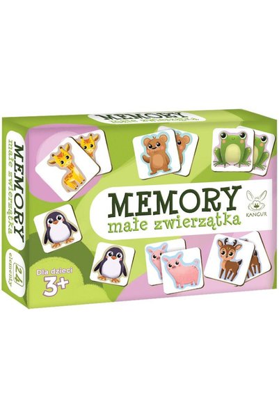 OEM Joc de memorie "Animale Mici" de la Kangur - dezvoltă perspicacitatea!