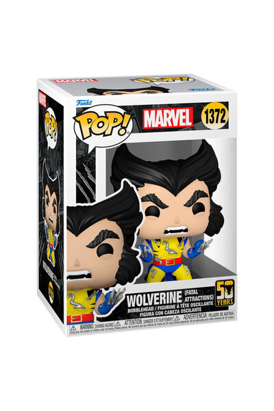 OEM Figurina POP, Marvel, Wolverine 50 de ani, Wolverine Fatal Attractions, 9 cm
