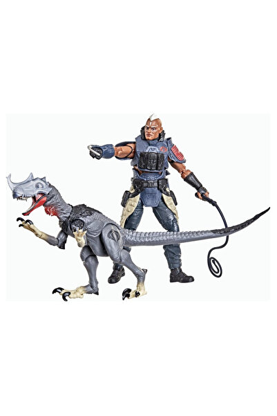 OEM G.I. Joe Clasificat # 196: Profesorul Rottclaw și Cobra Deinonychus 15 cm