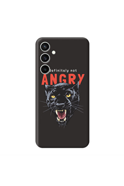 Other Samsung S24 Plus Pointed teeth Black Colored Silicone TPU Θήκη