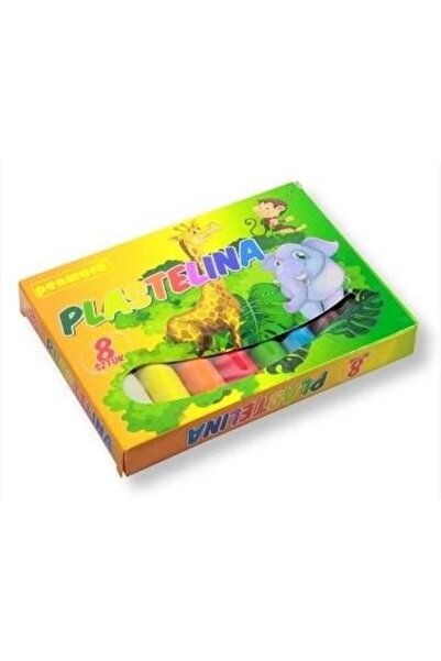 PENWORD Set plastilină PENWORD, 8 culori, modelabilă