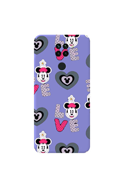Other Xiaomi Redmi Note 9 Minnie Purple Colored Silicone TPU Θήκη