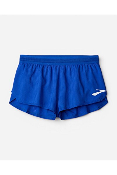 Brooks Elite 3" Split Short Erkek Mavi Şort 211390424