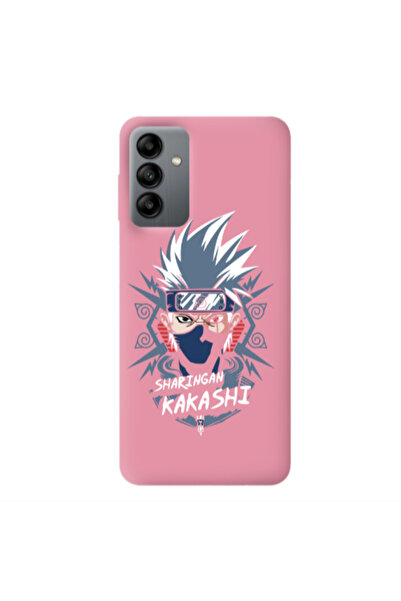 Other Samsung A04S Anime Mangoo Pink Colored Silicone TPU Θήκη