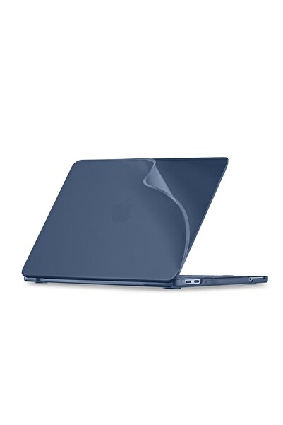 Tech-Protect Husă SoftShell Mată Indigo pentru MacBook Neo 13