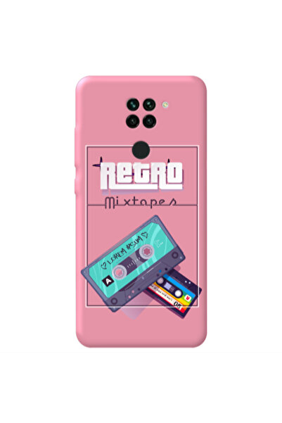 Other Xiaomi Redmi Note 9 Mixtapes Pink Colored Silicone TPU Θήκη