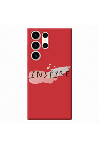 Other Samsung S24 Ultra Inspire Red Colored Silicone TPU Θήκη