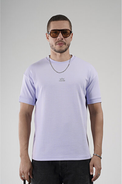 Butik Ανδρικό μπλουζάκι Trend Biz Minimal Culture με στάμπα και βασική ριμπάν...