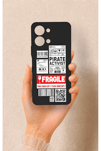 Vip Case Vivo Y05 4G Uyumlu Fragile Desenli Silikon Kılıf