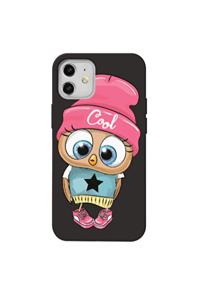 Other Apple iPhone 12 Cool Star Black Colored Silicone TPU Θήκη