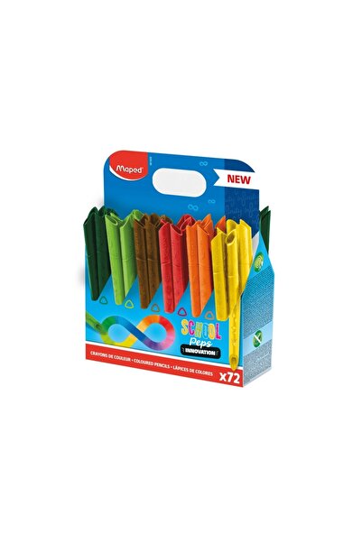 Maped Creioane colorate ColorPeps Infinity 72 culori/cutie