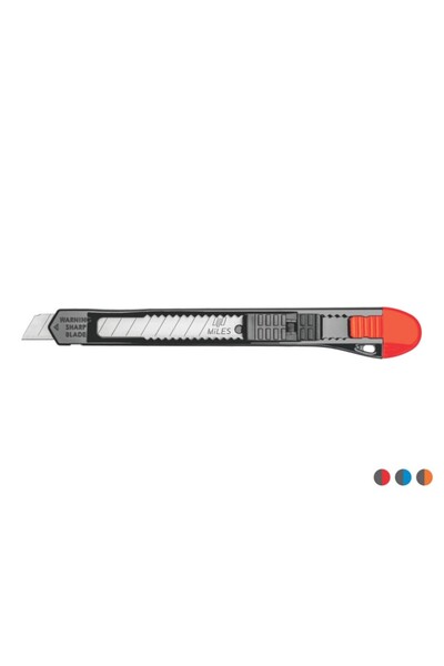 MC Micostore Cutter Miles PN902/P, lama 9mm, plastic, diverse culori