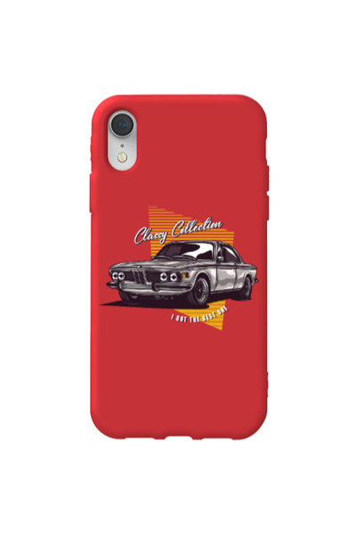 Other Apple iPhone Xr Classy Collection Red Colored Silicone TPU Θήκη