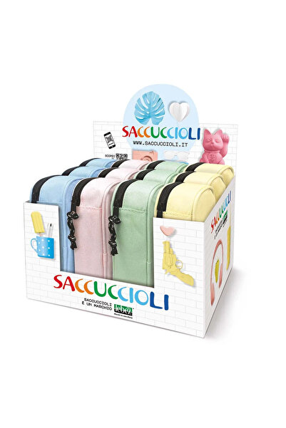 Lebez Unfurnished Pencil Case Basic Pastel Saccuccioli 81079
