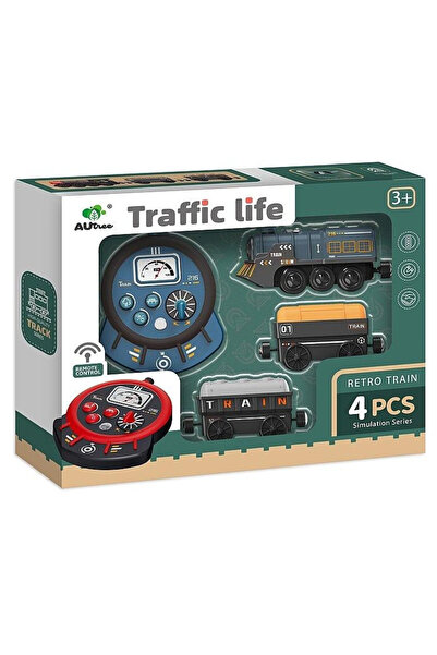 adar Figurina tren electric cu efecte luminoase si sonore multicolor 0x22x26cm