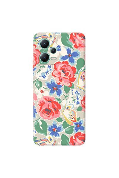 Other Xiaomi Redmi Note 12 Pro Plus 5G Lady roses Transparent Silicone TPU Θήκη