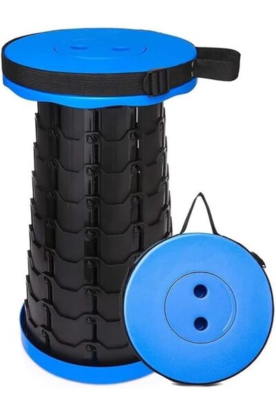 Genenic Mynexa oldable Retractable Stool, Camping Stools, Portable Retractabl...
