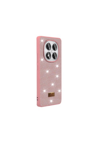 Pilanix حافظة هاتف Xiaomi Redmi Note 15 5G من السيليكون ذات حواف مرصعة بالألم...