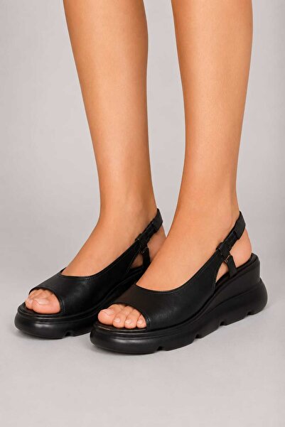 babiva Genuine Leather Orthopedic Padded Sole Comfortable Women's Sandals