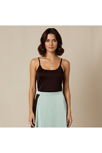 FAV Regular Fit Tank Top with Scoop Neck