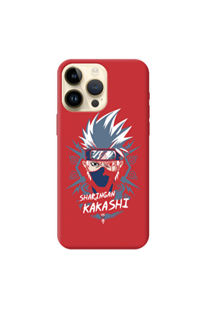 Other Apple iPhone 13 Pro Max Anime Mangoo Red Colored Silicone TPU Θήκη