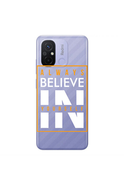 Other Xiaomi Redmi 12C Always Belive Transparent Silicone TPU Θήκη
