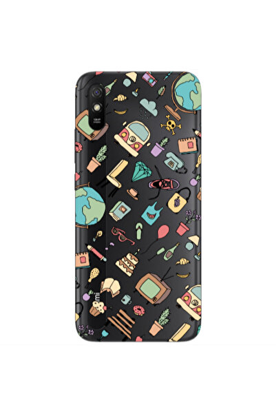 Other Xiaomi Redmi 9A Mixed up Transparent Silicone TPU Θήκη