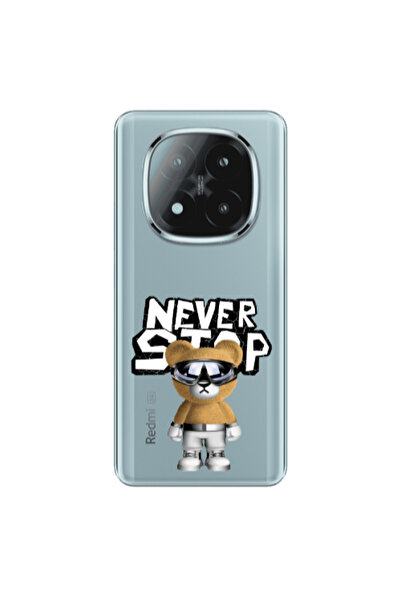 Other Xiaomi Redmi Note 14 Pro + 5g Never stop Transparent Silicone TPU Θήκη
