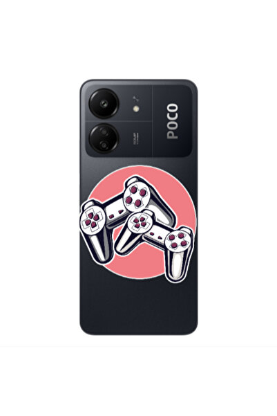 Other Xiaomi Poco C65 Retro Joysticks Transparent Silicone TPU Θήκη