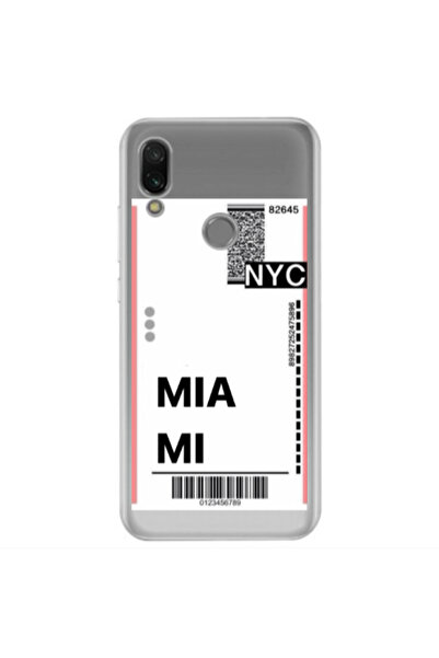 Other Xiaomi Redmi Note 7 Miami NYC Transparent Silicone TPU Θήκη