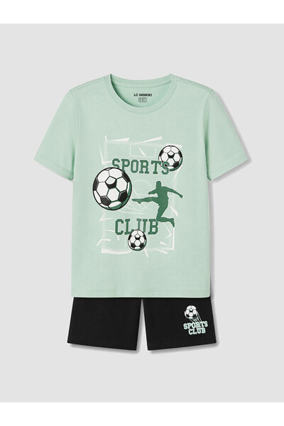 LC Waikiki I Zero Roba Yaka Boy's Pajama Set with Shorts from Freezen Store