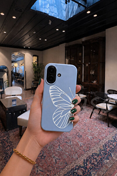 DoaCase iPhone 17 Uyumlu Bebek Mavisi Renkli Lansman Telefon Kılıfı