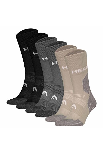 Head Unisex Wandersocken, 6er Pack - Hiking All Climates Crew, Sportsocken, Logo